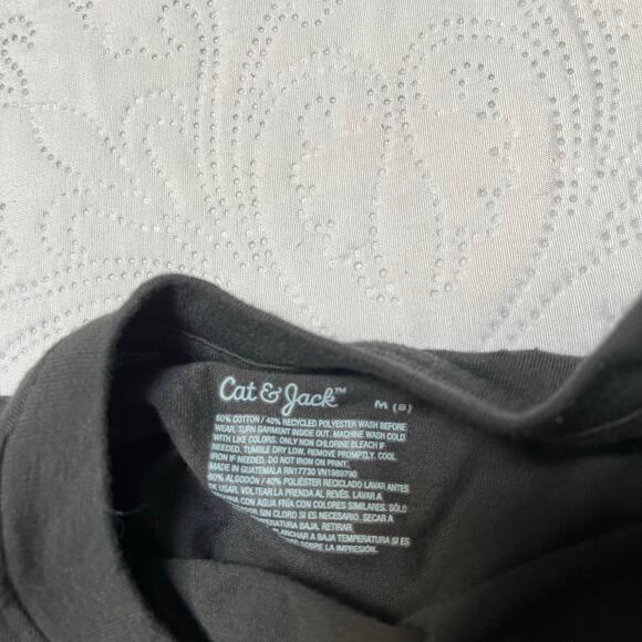 Cat & Jack Mummy Shark Halloween Tee Size 8 - Picture 5 of 5